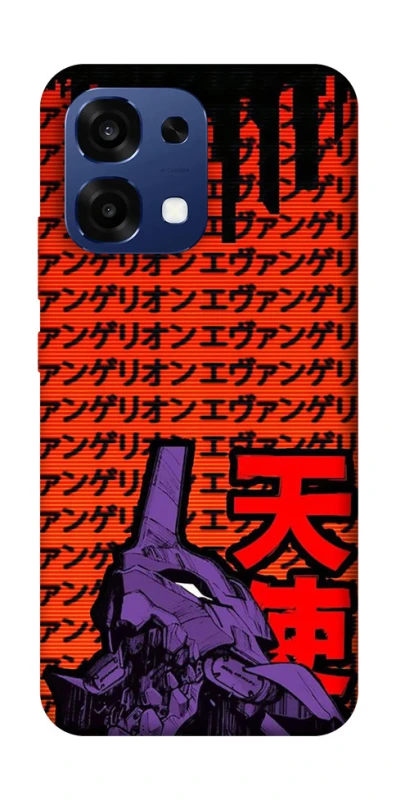 Чехол на Oppo A6 Pro 4G/5G Евангелион фото 2 из 2
