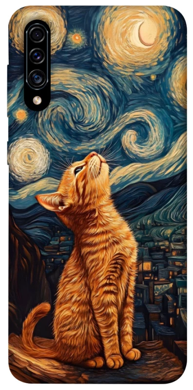 Чохол на Samsung Galaxy A50 (A505F) / A50s / A30s van gogh cat фото 1 з 1