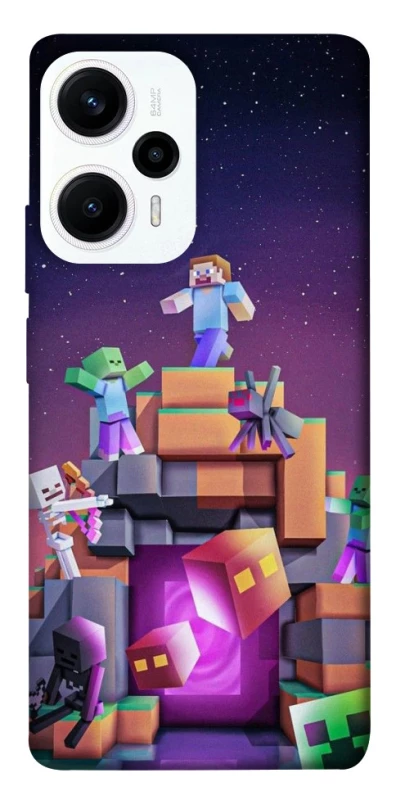 Чохол на Xiaomi Poco F5 / Note 12 Turbo Minecraft aesthetics фото 1 з 1