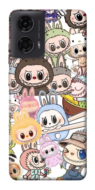 Чехол на Motorola Moto G24 All Labubus фото 1 из 1