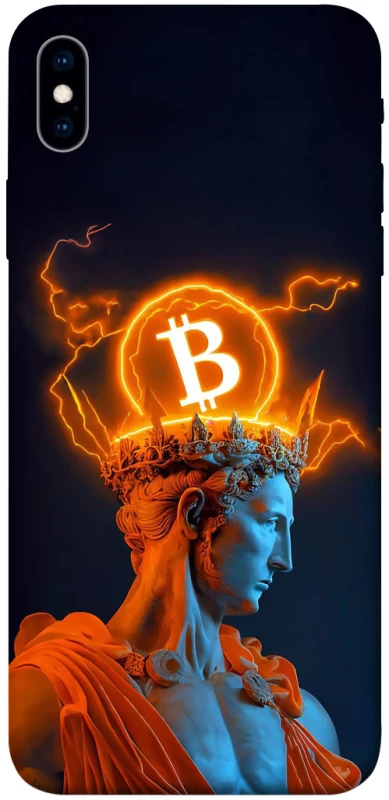 Чохол на Apple iPhone XS Max (6.5") Bitcoin God фото 1 з 1