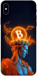 Чехол на Apple iPhone XS Max (6.5") Bitcoin God фото 1 из 1
