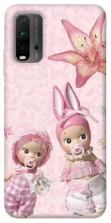 Чехол на Xiaomi Redmi 9T Vintage Blossom Twins фото 1 из 1