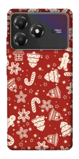 Чохол на ZTE Blade A36 Новорічний v3 фото 1 з 1