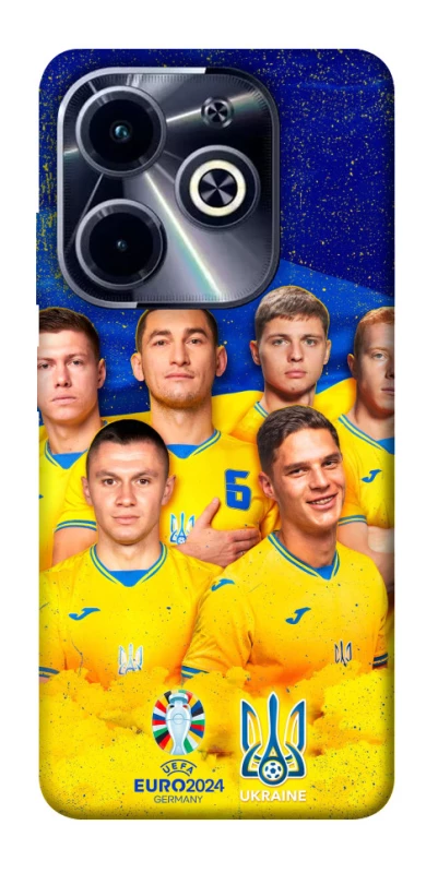 Чохол на Infinix Hot 40i Збірна України v2 фото 1 з 1