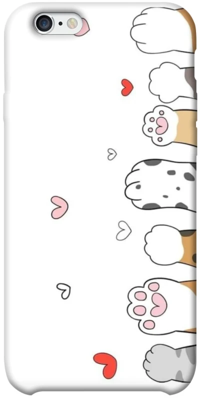 Чехол на Apple iPhone 6/6s plus (5.5") Paws фото 1 из 1