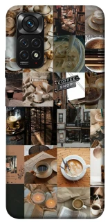 Чохол на Xiaomi Redmi Note 11 (Global) / Note 11S Coffee collage ver.3 фото 1 з 1