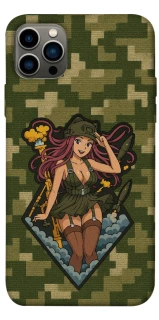 Чохол на Apple iPhone 12 Pro (6.1") Military Waifu фото 1 з 1