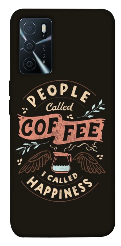 Чохол на Oppo A16s / A16 Сoffee happiness фото 1 з 1