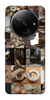 Чохол на Xiaomi Redmi A3 Coffee collage ver.3 фото 1 з 1