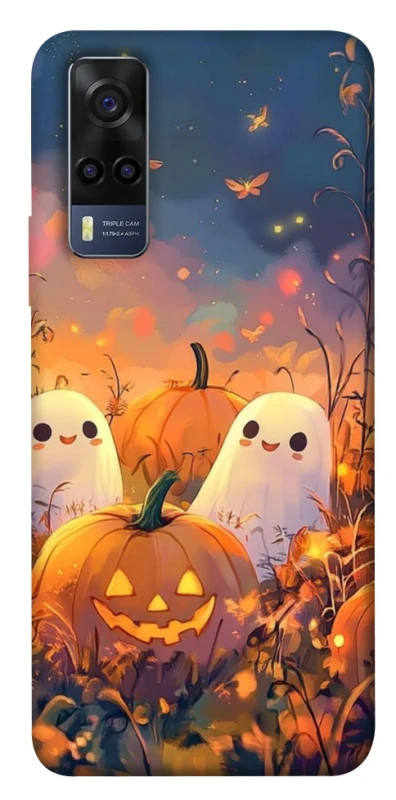 Чохол на Vivo Y53s Pumpkin фото 1 з 1