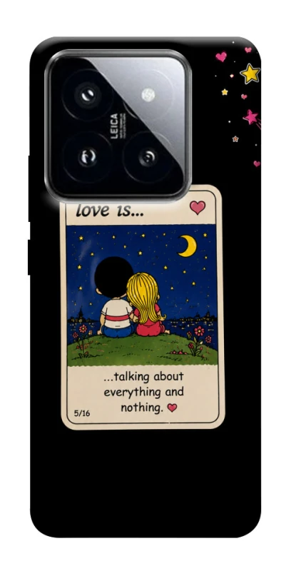 Чохол на Xiaomi 14 Pro Love is ver.6 фото 1 з 1