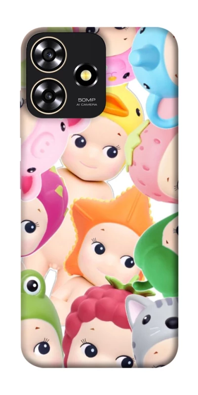 Чохол на ZTE Blade A73 4G Fruit-Zoo Kaleidoscope фото 1 з 1