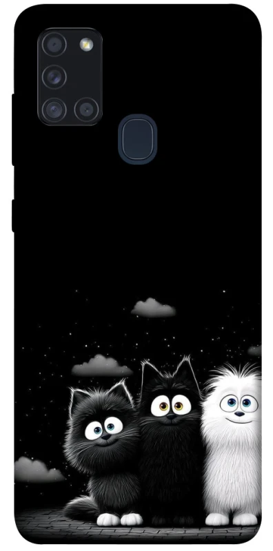 Чохол на Samsung Galaxy A21s Three Cats фото 1 з 1
