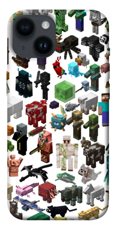 Чохол на Apple iPhone 14 (6.1") Minecraft v4 фото 1 з 1