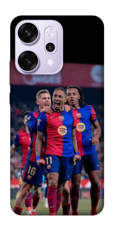 Чохол на Oppo Reno 14 Pro FC Barcelona team фото 1 з 1