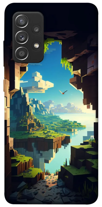 Чохол на Samsung Galaxy A52 4G / A52 5G Minecraft sunrise фото 1 з 1