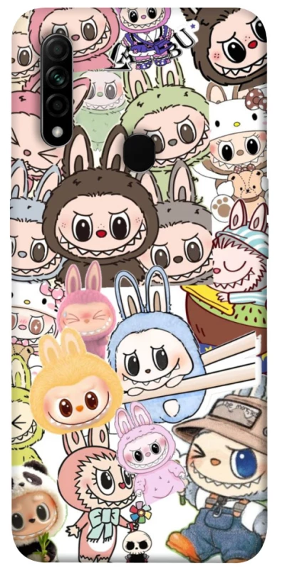 Чохол на Oppo A31 All Labubus фото 1 з 1