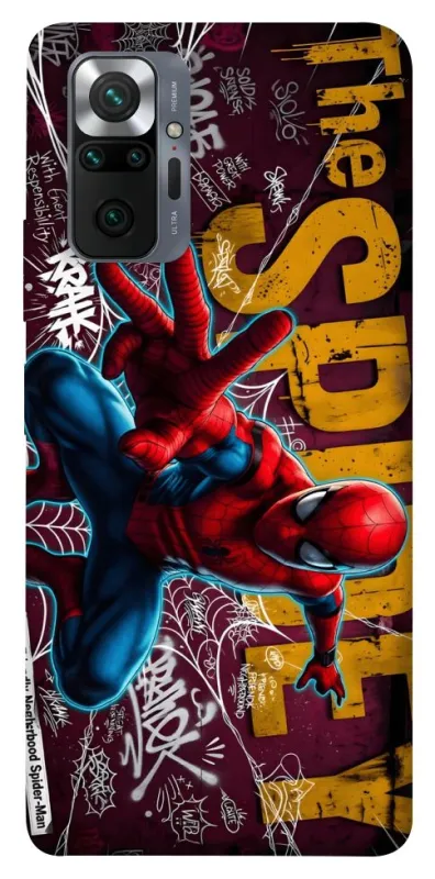 Чехол на Xiaomi Redmi Note 10 Pro Spider Man ver.3 фото 1 из 1