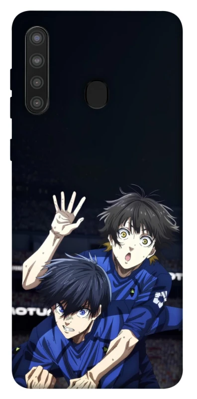 Чехол на Samsung Galaxy A21 Blue Lock v2 фото 1 из 1