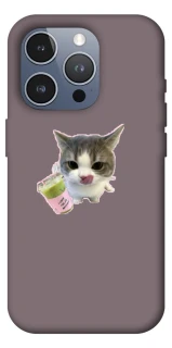Чохол на Apple iPhone 16 Pro Max cat matcha фото 1 з 1