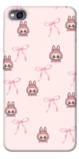 Чохол на Xiaomi Redmi 4a Pink bows and Labubus фото 1 з 1