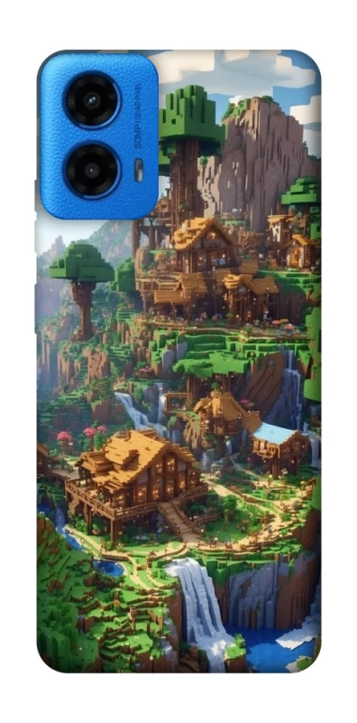 Чохол на Motorola Moto G45 Minecraft universe фото 1 з 1
