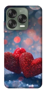 Чохол на ZTE Nubia V70 Design Red hearts фото 1 з 1