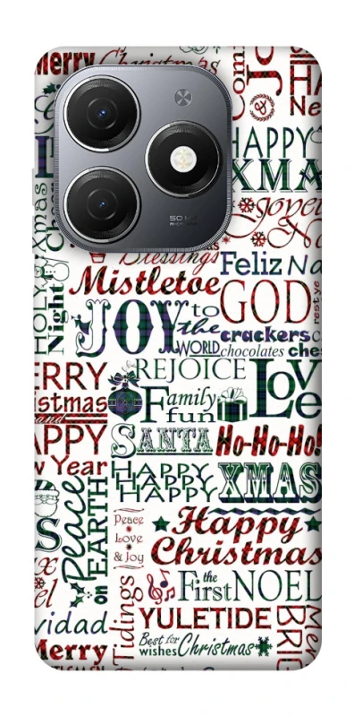 Чохол на TECNO Spark 20 Christmas mood ver.3 фото 1 з 1