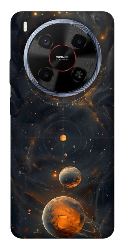 Чехол на ZTE Blade V70 Max Солнечная система фото 1 из 1