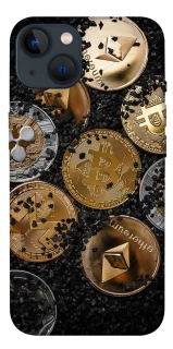 Чехол на Apple iPhone 13 (6.1") Many coins v2 фото 1 Чехол на Apple iPhone 13 (6.1") Many coins v2 фото 1 из 1