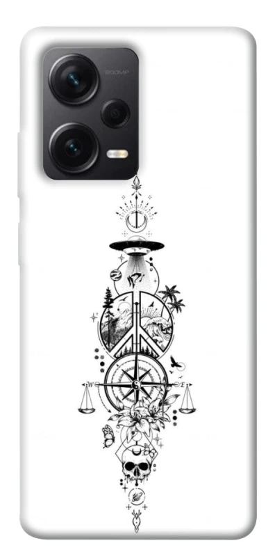Чохол на Xiaomi Redmi Note 12 Pro 5G Tattoo ver.7 фото 1 з 1