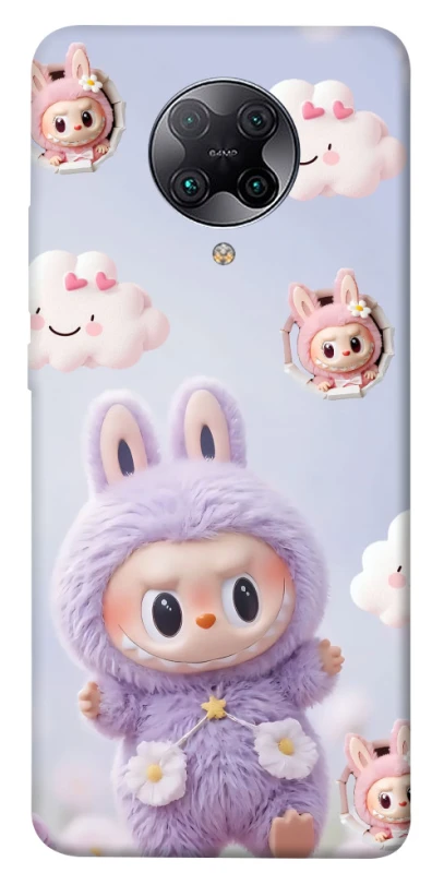 Чохол на Xiaomi Redmi K30 Pro / Poco F2 Pro Labubu & clouds фото 1 з 1