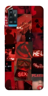 Чехол на ZTE Blade A71 Love collage ver.3 фото 1 из 1