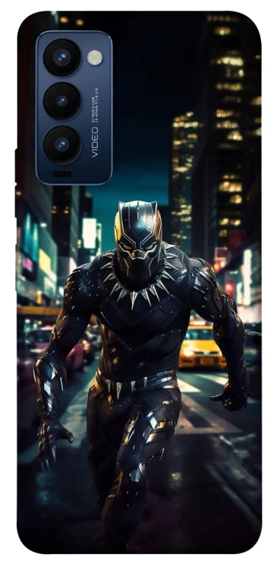 Чохол на TECNO Camon 18 Black Panther фото 1 з 1