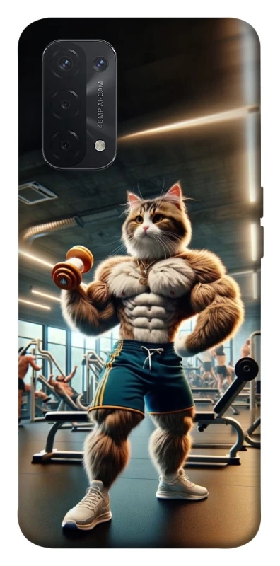 Чохол на Oppo A54 5G / A74 5G Кіт качок фото 1 з 1