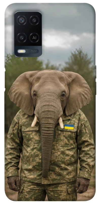 Чохол на Oppo A54 4G Слон захисник фото 1 з 1