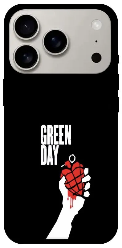 Чохол на Apple iPhone 18 Pro Green Day logo фото 1 з 2