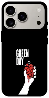 Чехол на Apple iPhone 18 Pro Green Day logo фото 1 из 2