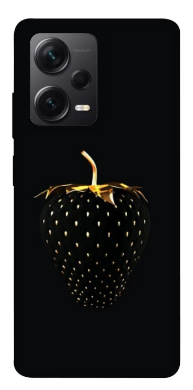 Чохол на Xiaomi Redmi Note 12 Pro+ 5G Чорна полуниця фото 1 з 1