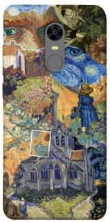 Чехол на Xiaomi Redmi 5 Plus / Redmi Note 5 (Single Camera) Van Gogh collage фото 1 из 1