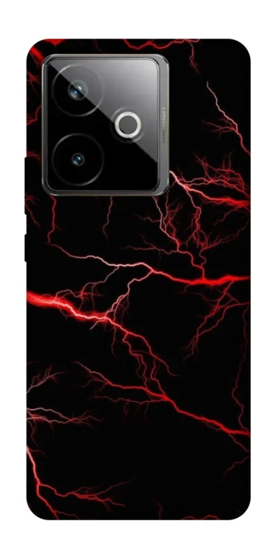 Чехол на Realme GT 7T Красная молния фото 1 из 1