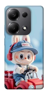 Чехол на Xiaomi Redmi Note 13 Pro 5G Labubu in the car фото 1 из 1