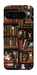 Чохол на Google Pixel 9 Pro Cats & Books фото 1 з 1