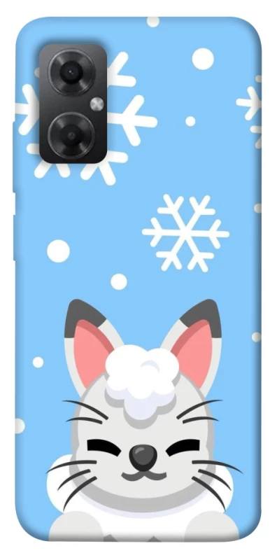 Чохол на Xiaomi Redmi Note 11R Adopt Me Snow Kitty Smile фото 1 з 1