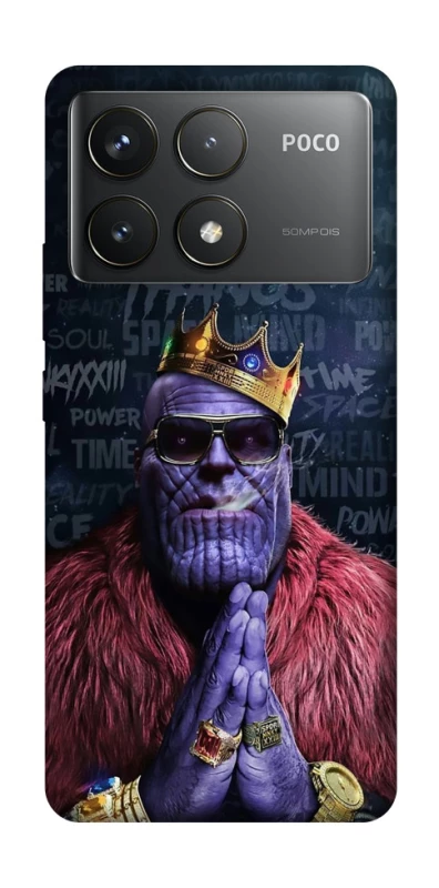 Чохол на Xiaomi Poco F6 Pro Thanos on style фото 1 з 1
