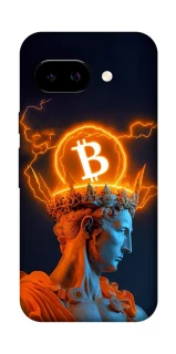 Чехол на Google Pixel 9a Bitcoin God фото 1 Чехол на Google Pixel 9a Bitcoin God фото 1 из 1