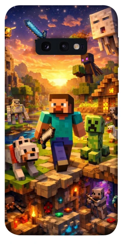Чохол на Samsung Galaxy S10e Minecraft v6 фото 1 з 1