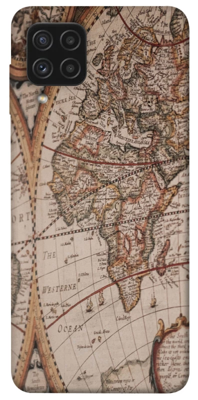 Чехол на Samsung Galaxy A22 4G Карта путешествий фото 1 из 1