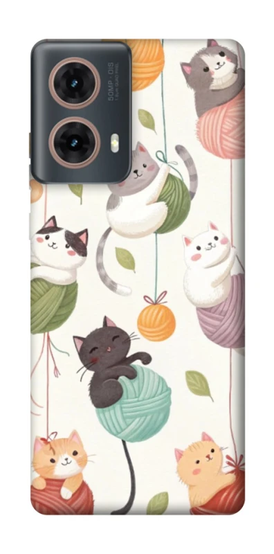 Чехол на Motorola Moto G85 Funny Kittens фото 1 из 1